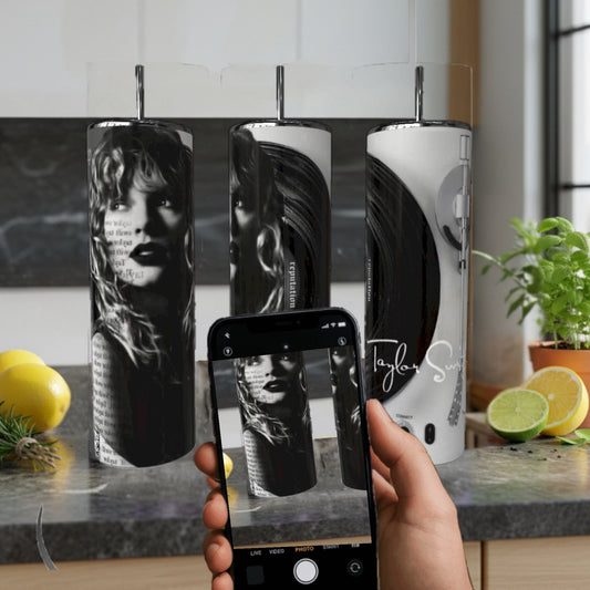 Rep Vinyl 20oz Stainless Steel Tumbler With Working QR Code