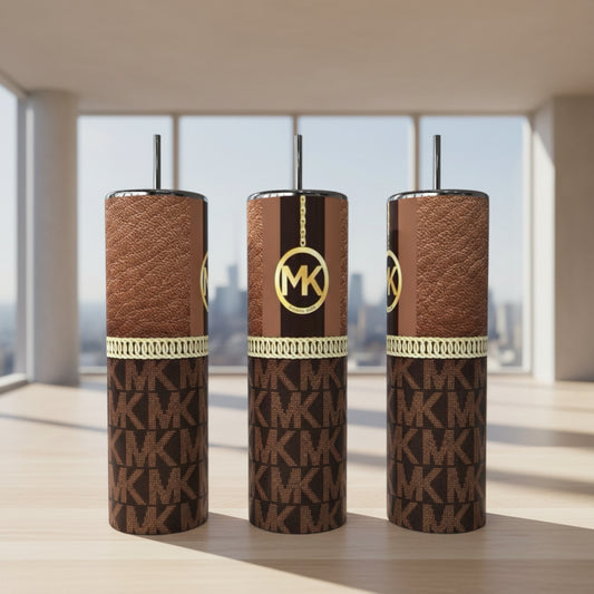 Brown Monogram 20oz Skinny Tumbler