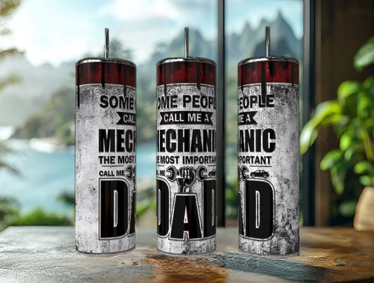 Mechanic 20oz Skinny Tumbler