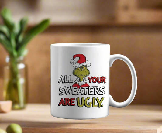 Ugly Christmas Sweater Ceramic Mug