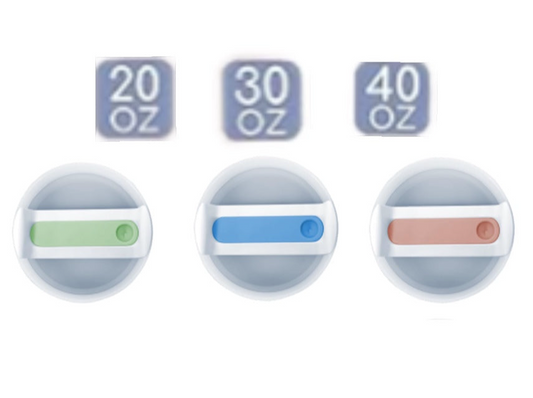 Spring Stripe Stanley Lid Topper