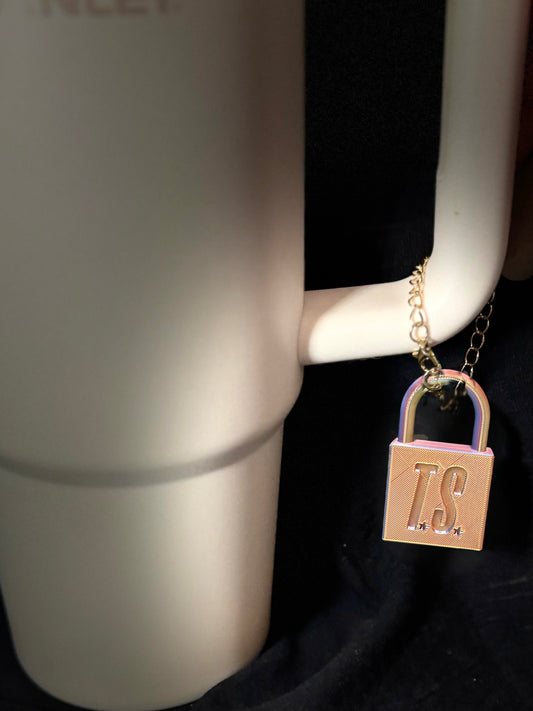 Ombré Lock Cup Charm