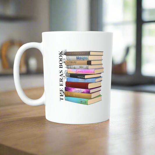 Books Era Ceramic Mug | 11oz