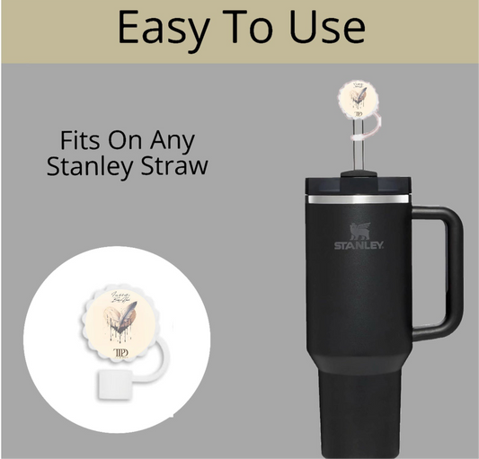 Broken Heart Straw Topper