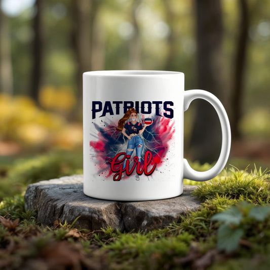 Patriot Girl Ceramic Mug | 11oz