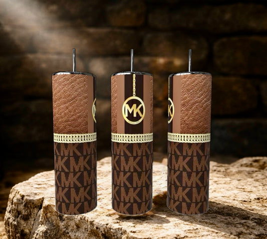 Brown Monogram 20oz Skinny Tumbler