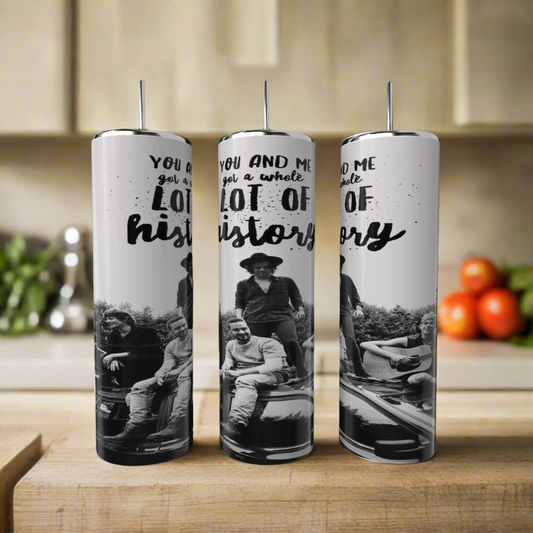 One Direction You & Me Got a lot Of History 20oz Tumbler