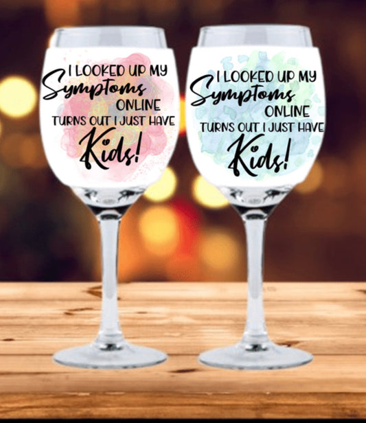 Issues..Kids - Wine Glass Koozie - Mean Girls