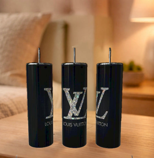 Dark Shimmer Skinny 20oz Stainless Steel Tumbler