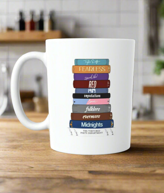 Book Eras Ceramic Mug