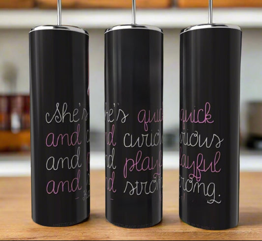 Chic Inspirational 20oz Tumbler