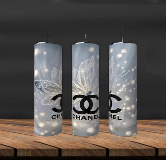 CC Monogram Aesthetic Stainless Steel Tumbler