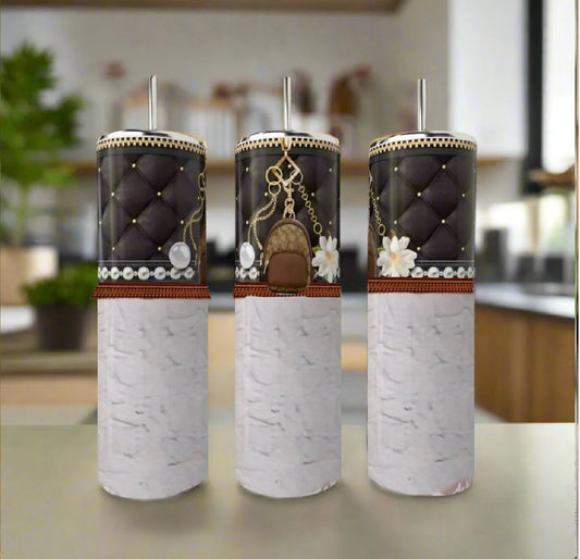 Little Backpack 20oz Stainless Steel Tumbler