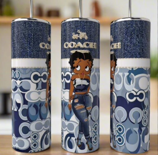 Bet-tiy - 20oz Skinny Tumbler