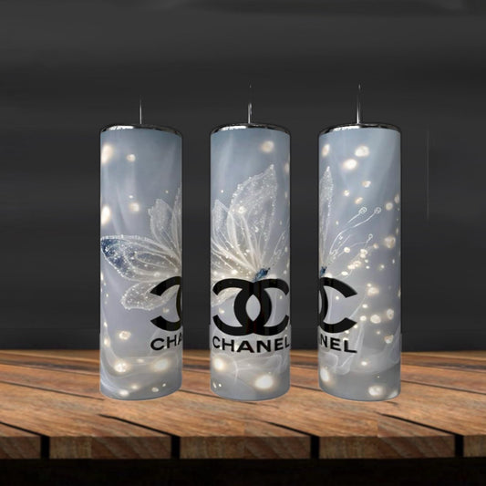 Coco Flowerbloom - 20oz Stainless Steel Skinny Tumbler