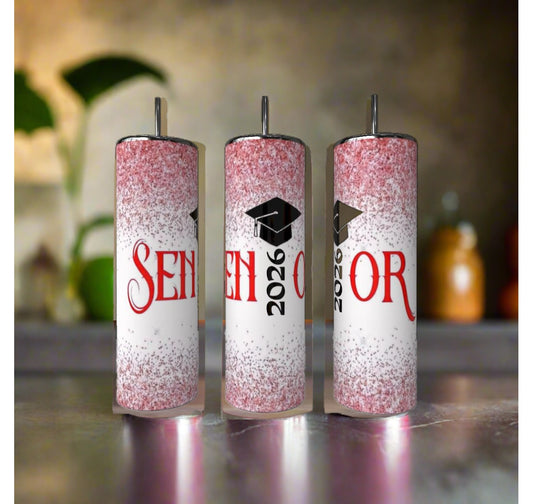 2026 Senior Graduate 20oz Tumbler
