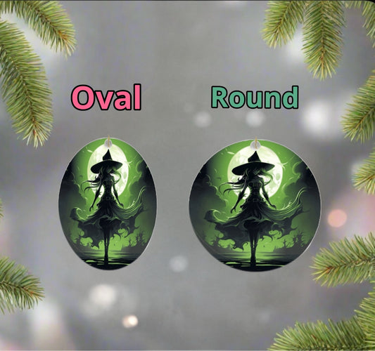 Wicked Witch Ceramic Tree Ornament