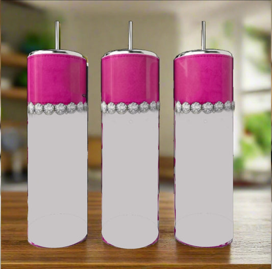 Pink Gem 20oz Tumbler