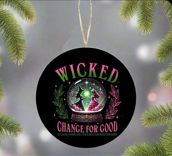 Change For Good Wicked Ceramic Tree Ornament