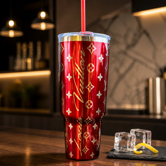 40oz Custom Engraved Stainless Steel Tumbler