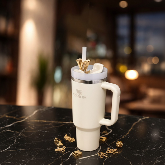 Gold Straw Topper
