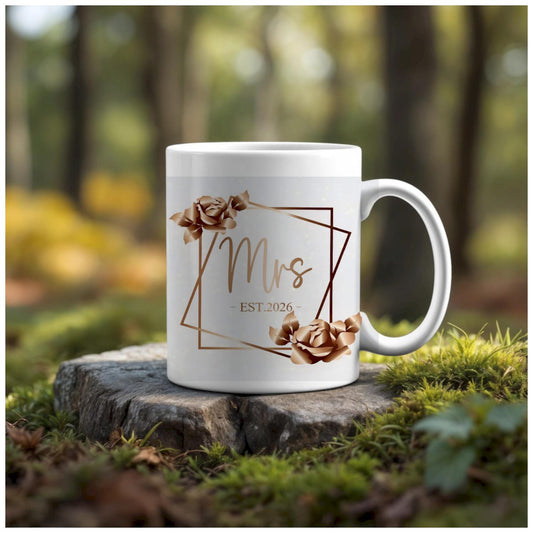 Mr & Mrs 2026 Ceramic Mug