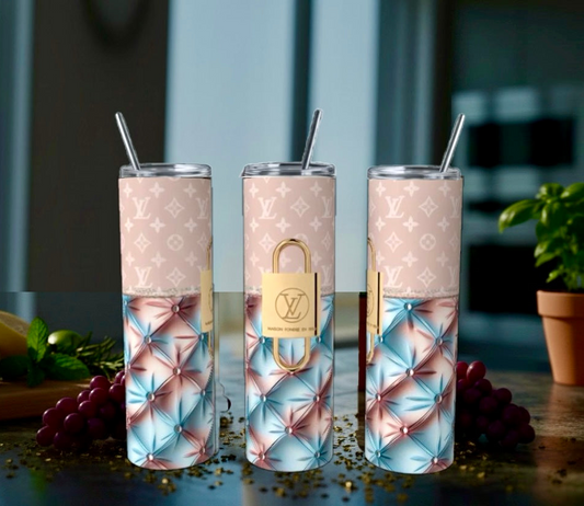 Textured Ombre LV | 20oz Stainless Steel Insulated Tumbler