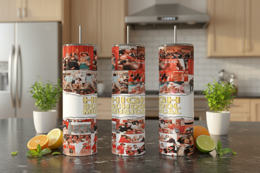 Musical | Collage | HS | 20oz Stainless Steel Tumbler