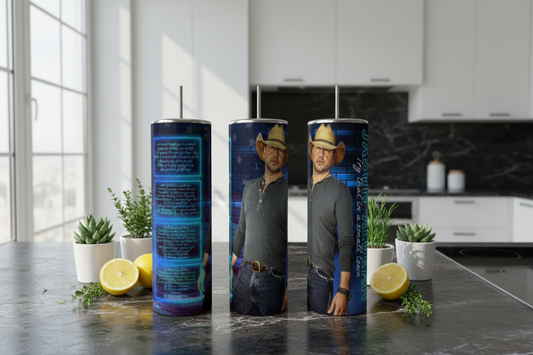 Jason Aldean 20oz Tumbler