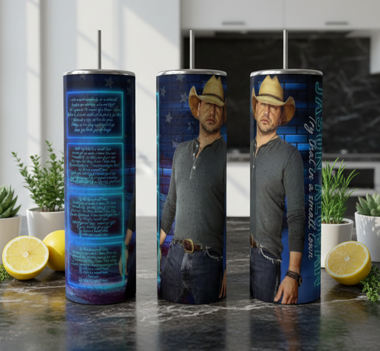 Jason Aldean 20oz Tumbler
