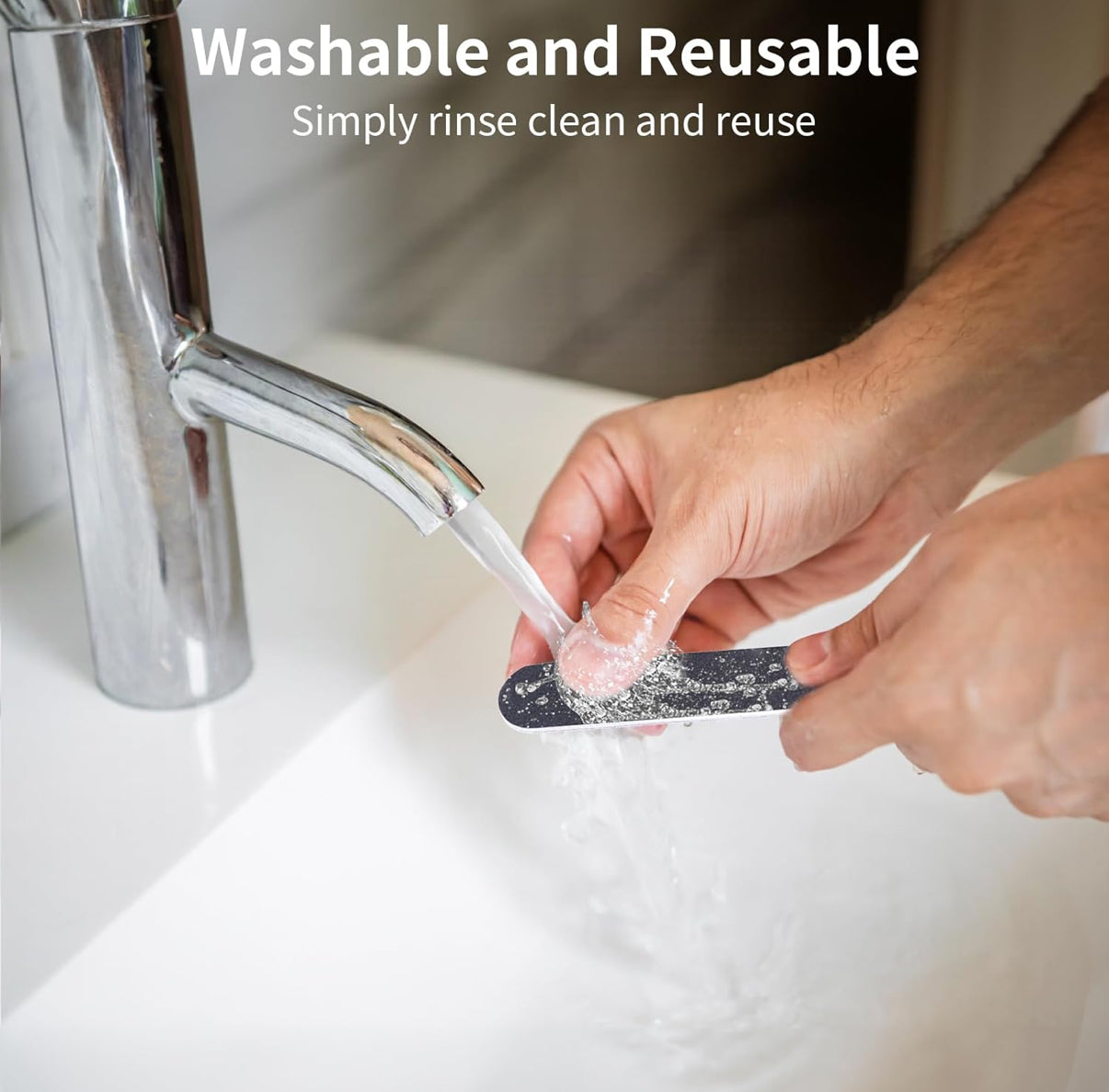 Eras | 180 GRIT Stainless Steel Emery Board