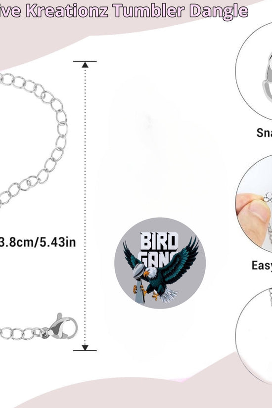 Bird Gang Charm Dangle | Cup Accessory