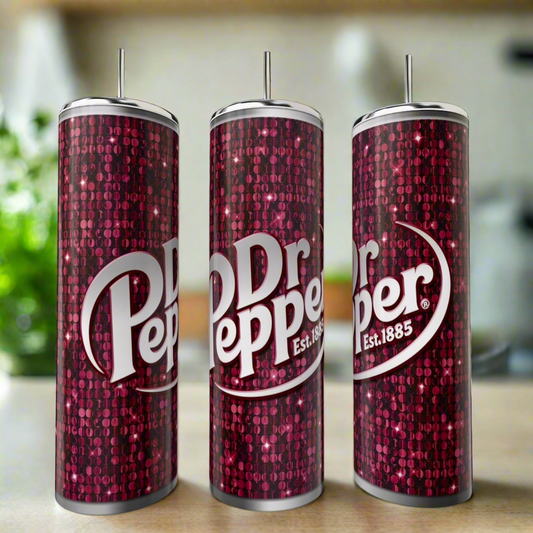 Dr Pepper Stainless Steel Tumbler