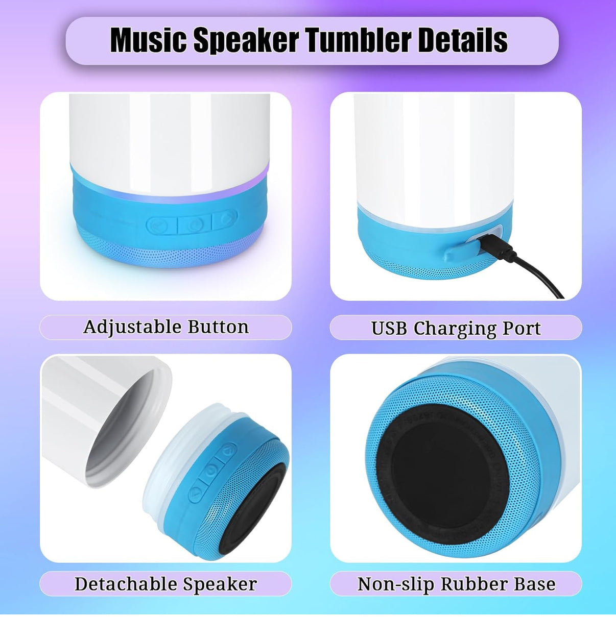 Custom Design Tumbler – Upload Your Own Artwork
On  20oz Bluetooth Tumbler