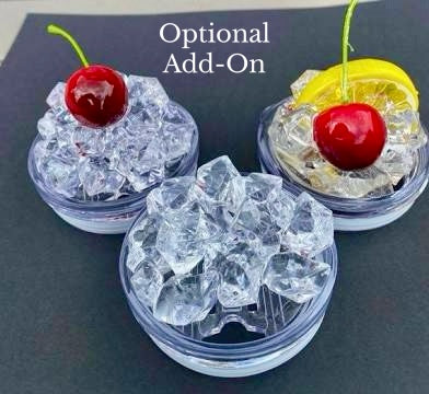 Cherry-Cherry 20oz Tumblers - with Removable 3D Ice Lid
