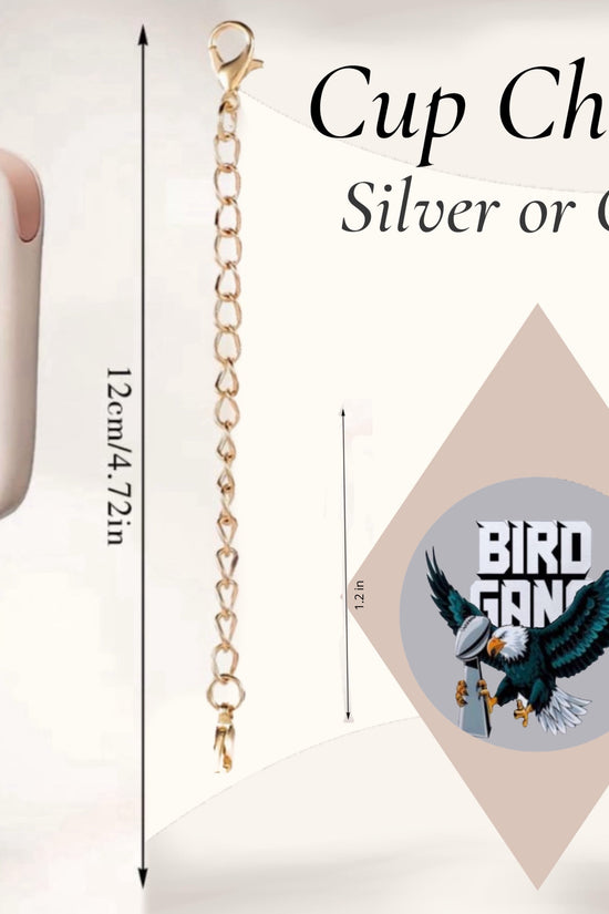 Bird Gang Charm Dangle | Cup Accessory
