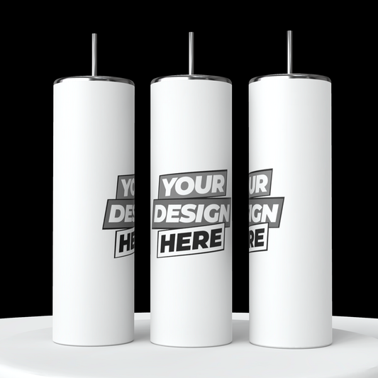 Personalized Wrapped 20oz Skinny Tumbler