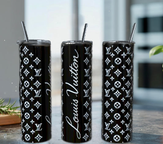 Luxe Cursive 20oz Stainless Steel Tumbler
