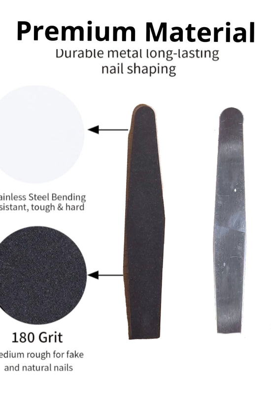 Eras | 180 GRIT Stainless Steel Emery Board