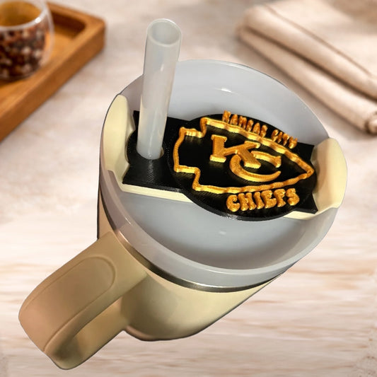 Chiefs 40oz lid Topper