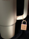Ombré Lock Cup Charm