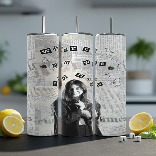 Vaso delgado de 20 oz Gracie Abrams del New York Times Music