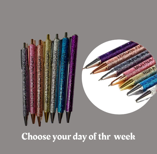 7 Days Of The Week - Pen