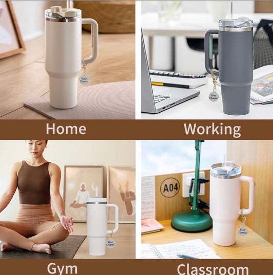 Life of a Vinyl  Charm Dangle | Cup Accessory