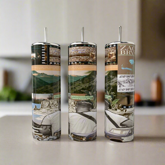 Zach Bryan 20oz Tumbler