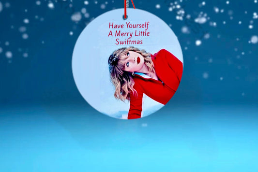 Blue Merry Swiftmas Tree Ornament