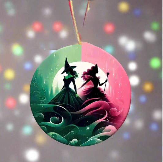 Wicked Tree Ceramic Ornament