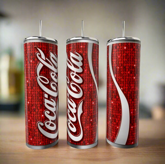 Coke Cola 20oz Skinny Tumbler