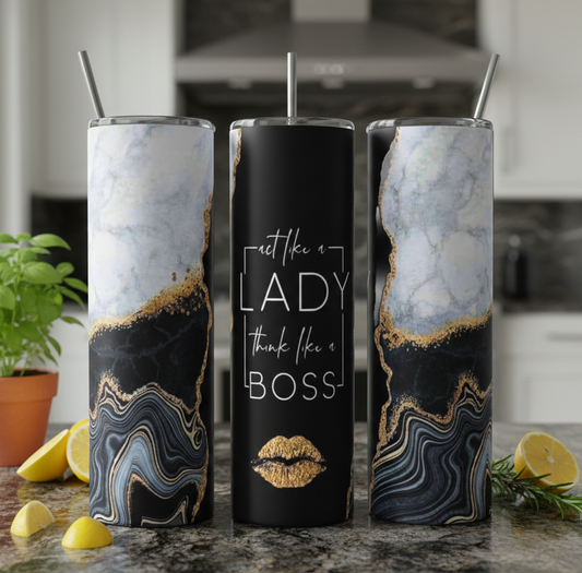 Act Like a Lady 20oz Tumbler
