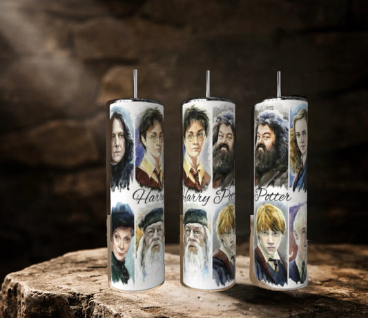 Wizard Illustration 20oz Tumbler